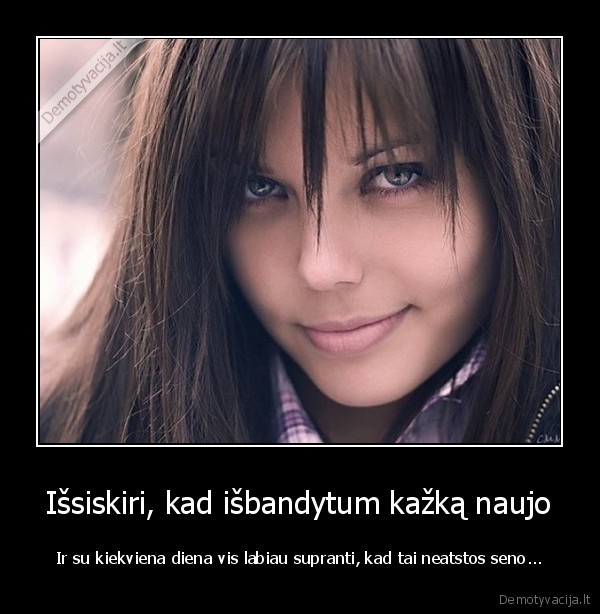 Išsiskiri, kad išbandytum kažką naujo