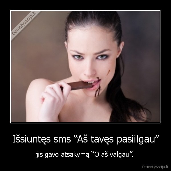 Išsiuntęs sms “Aš tavęs pasiilgau”