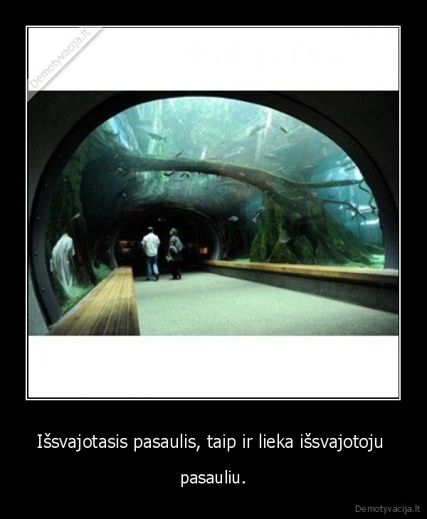 Išsvajotasis pasaulis, taip ir lieka išsvajotoju 