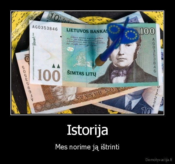euras,litas,pinigai,istorija