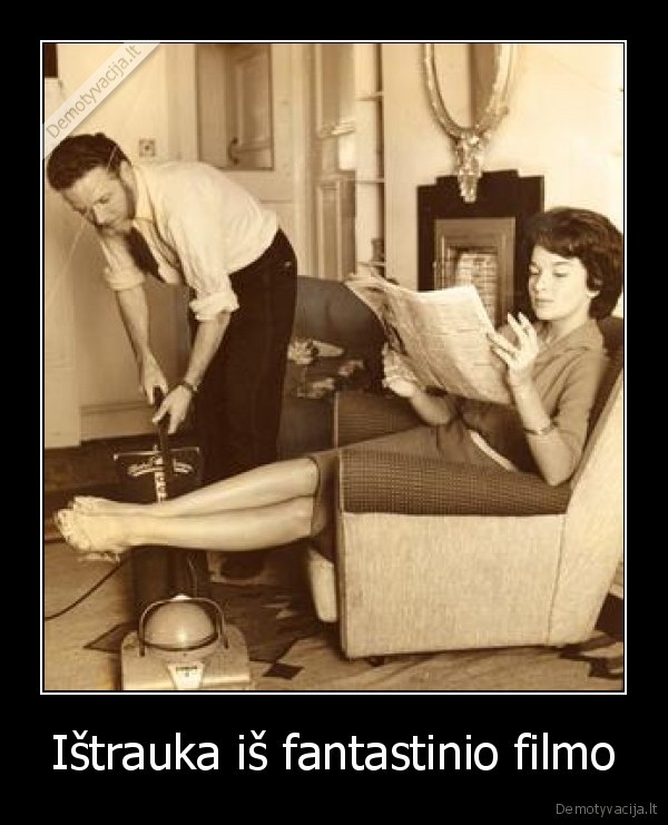 vyras,moteris,tvarka,siurbele,kojas, pakelt