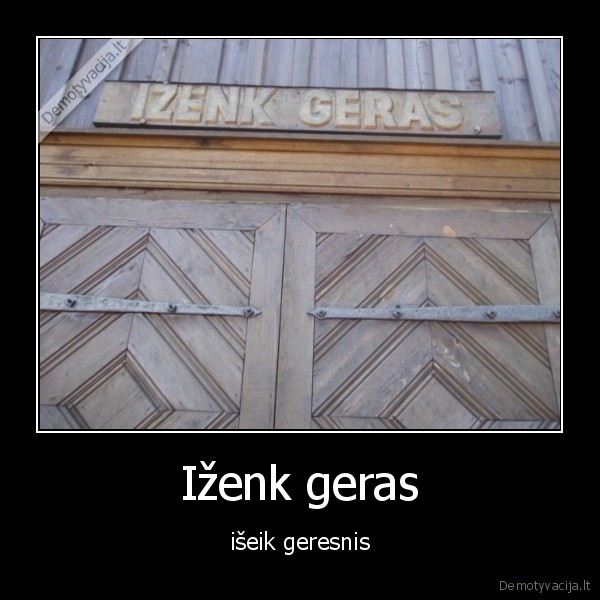 Iženk geras