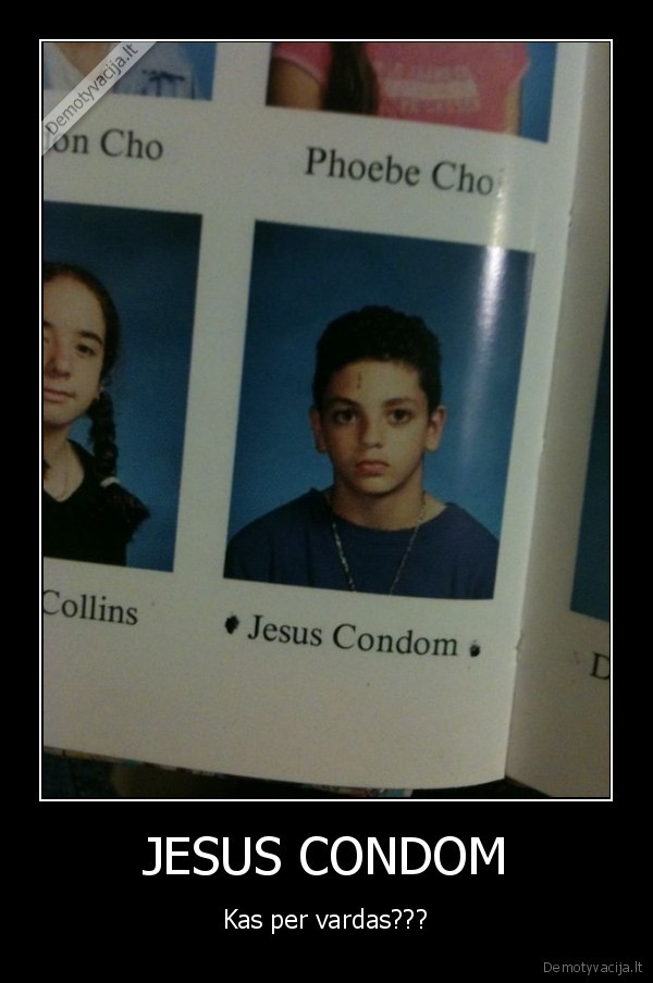JESUS CONDOM