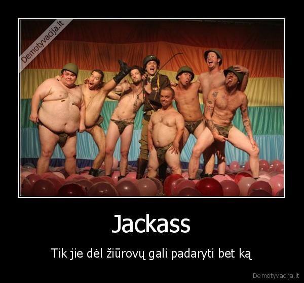 jackass,pramogos,jega
