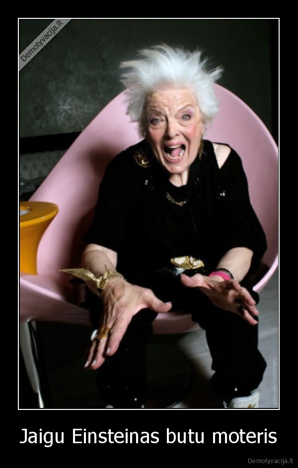 einsteinas, moteris