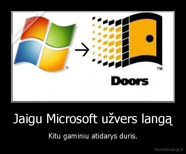 Jaigu Microsoft užvers langą