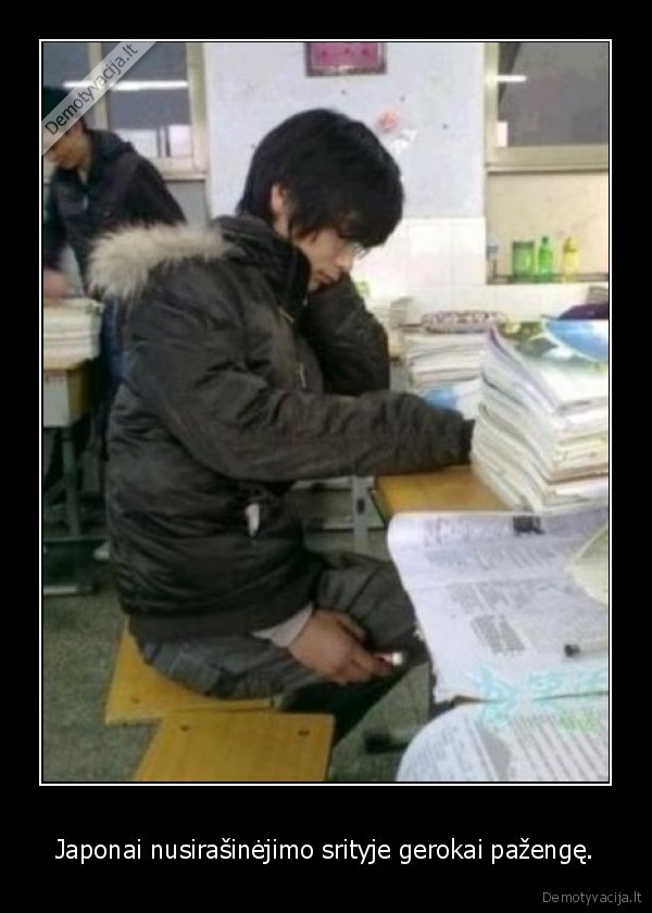 japonai,kontrolinis,nusirasinejimas