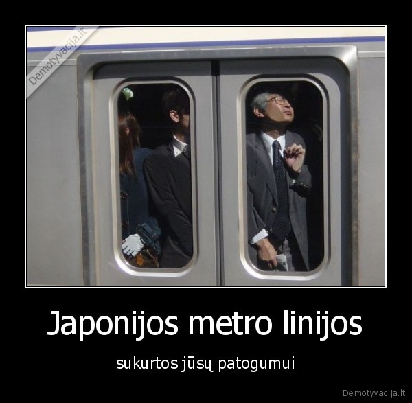 japonai,metro,perpildyta, siauraakiais, d