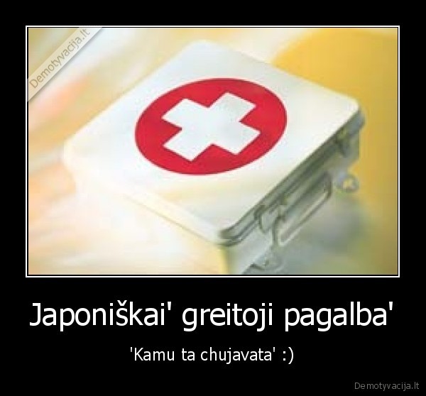 Japoniškai' greitoji pagalba'