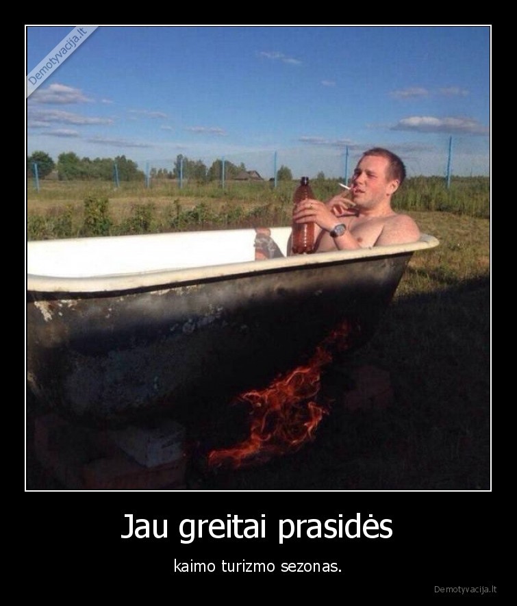 kaimas,turizmas,vonia,wtf