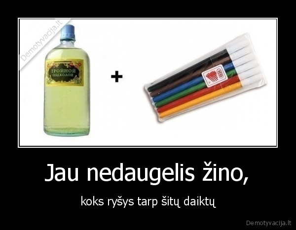 flomasteriai,odekalonas