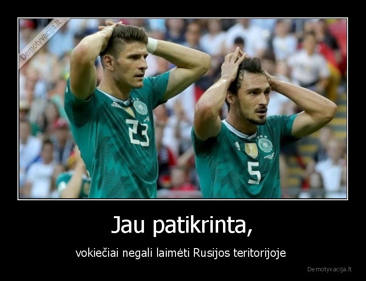 vokieciai,fifa,futbolas,rusija,laimeti,pergale,pralaimejimas