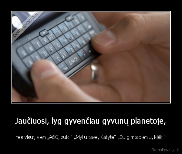 Jaučiuosi, lyg gyvenčiau gyvūnų planetoje,