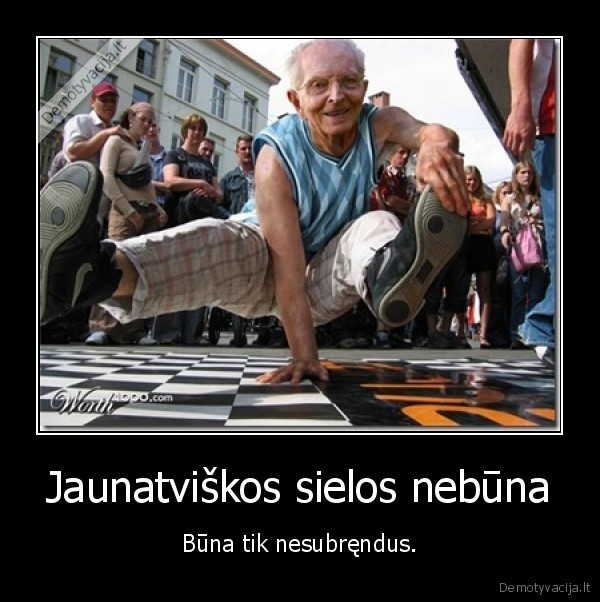 senoliai,nesubrendimas