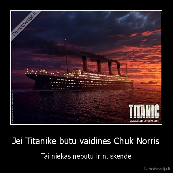 titanikas, chukas