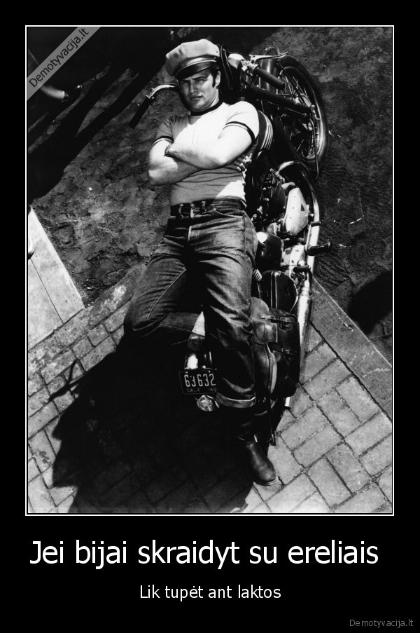 Jei bijai skraidyt su ereliais 