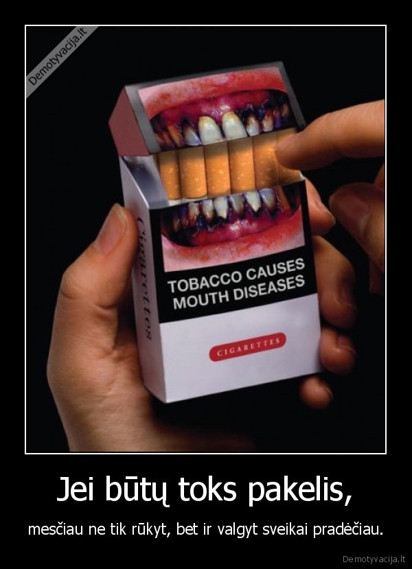 Jei būtų toks pakelis,