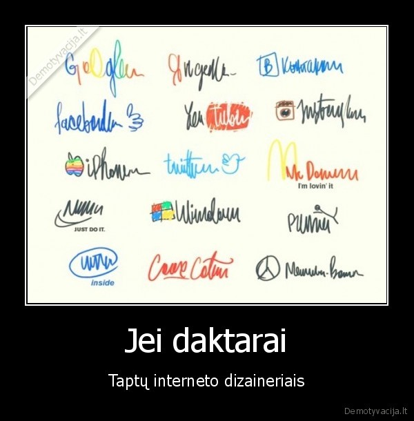 interneto, dizaineris,logotipai,daktaru, rastas