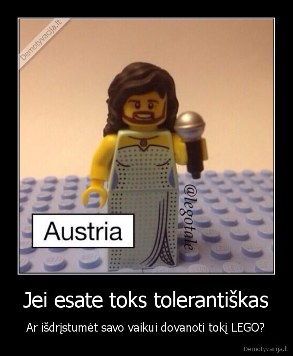 lego,konchita, wurst, lego