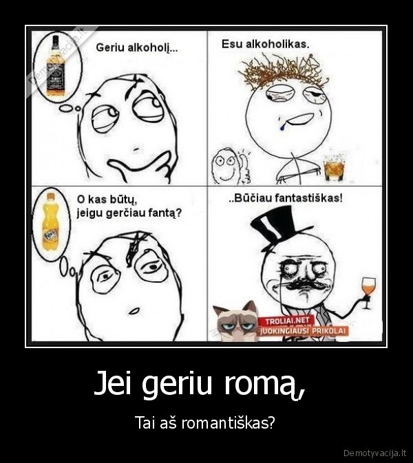 romas, alkoholis