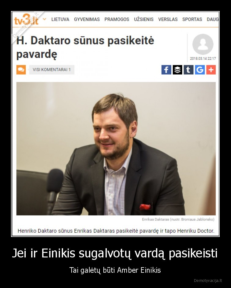 gintaras, einikis,doctor