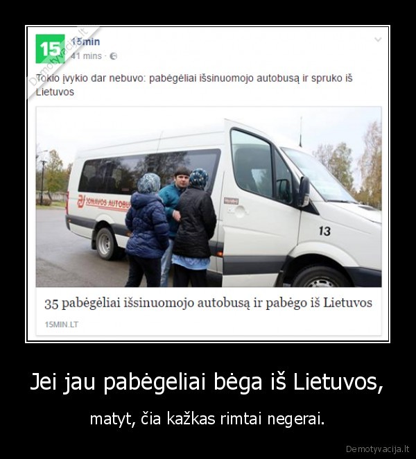 pabegeliai,lietuva,autobusas,rukla