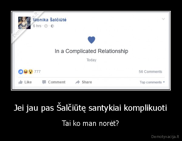 salciute,fb, statusas