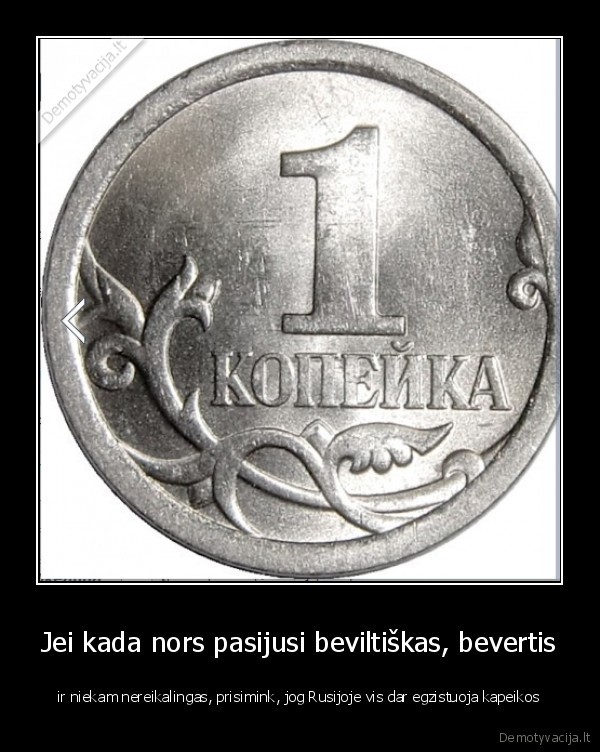 beviltiskumas,kapeikos,rusija