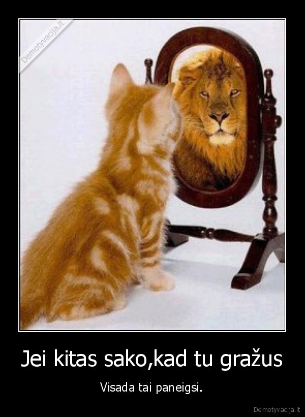 Jei kitas sako,kad tu gražus