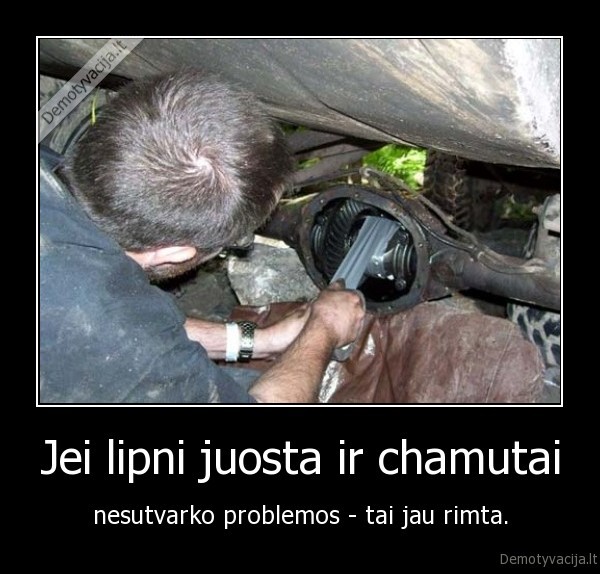 lipni, juosta,izolke,chamutai,taisymas,fail,remontas,savadarbis,lietuvis