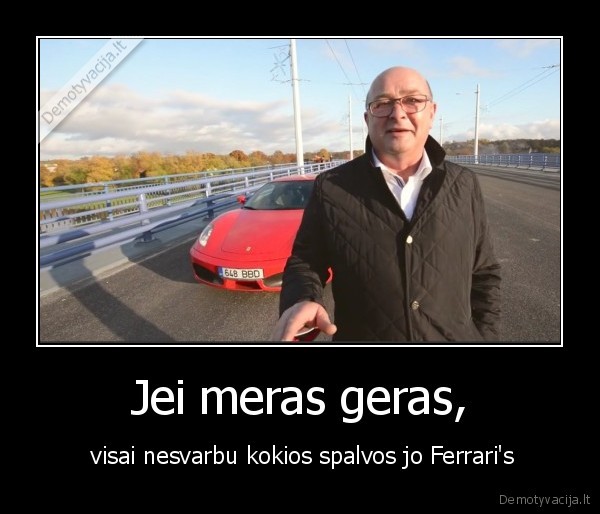 meras,ferraris,kaunas