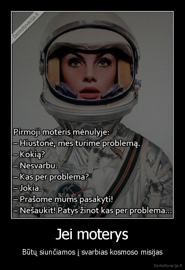 moteris, menulyje,moteris, kosmose