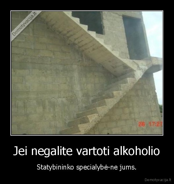 Jei negalite vartoti alkoholio