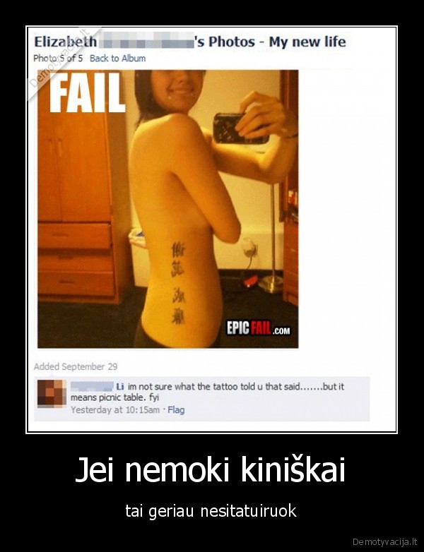 Jei nemoki kiniškai