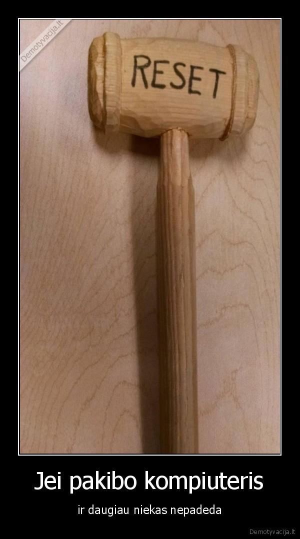 kompiuteris,reset
