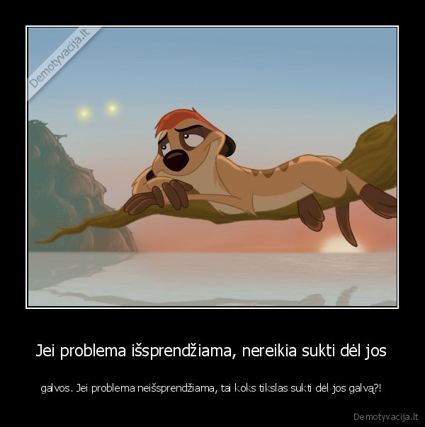 problemos,tinginys