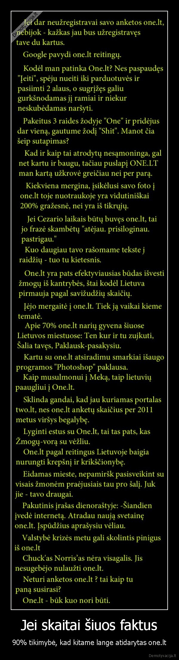 one.lt,faktai