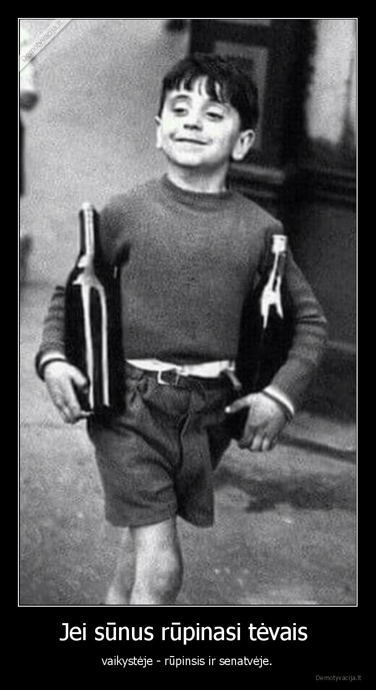 Jei sūnus rūpinasi tėvais 