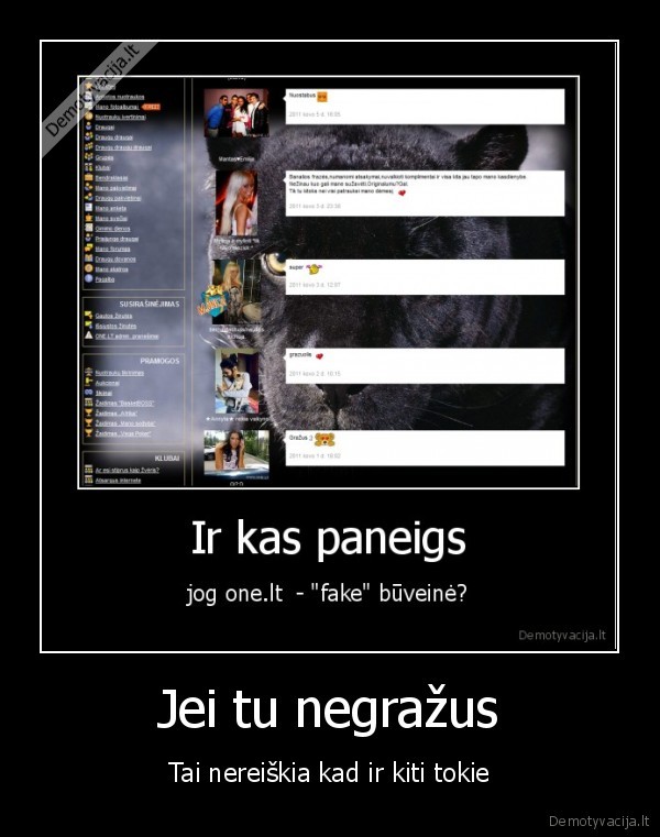 grozis, zmones, stilius, one.lt