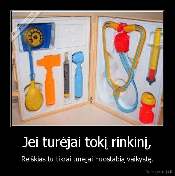 Jei turėjai tokį rinkinį,