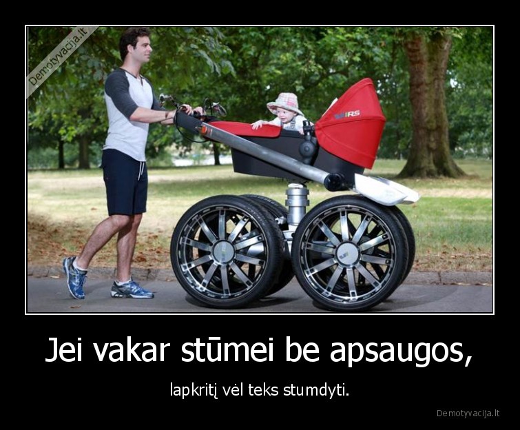 stumdymas,vezimelis,vaikas