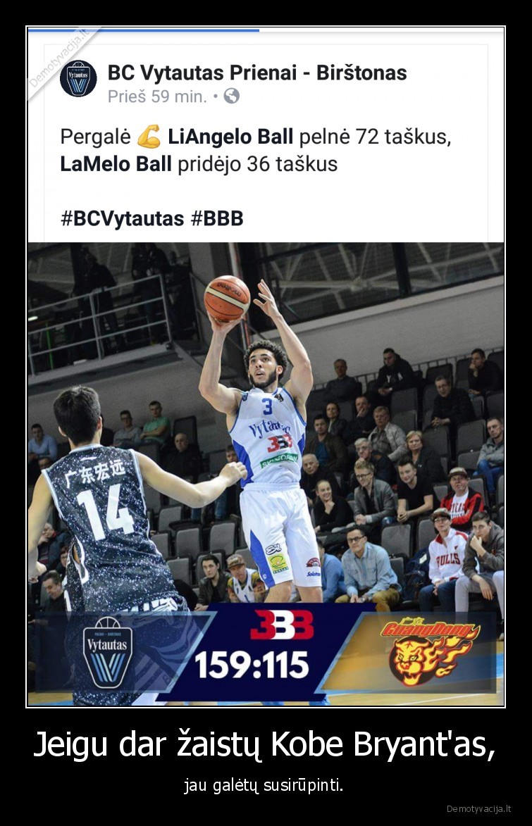 bbb,ballai,lavaras,liangelo,ball,vytautas