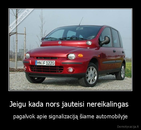 multipla,signalizacija,nereikalingas