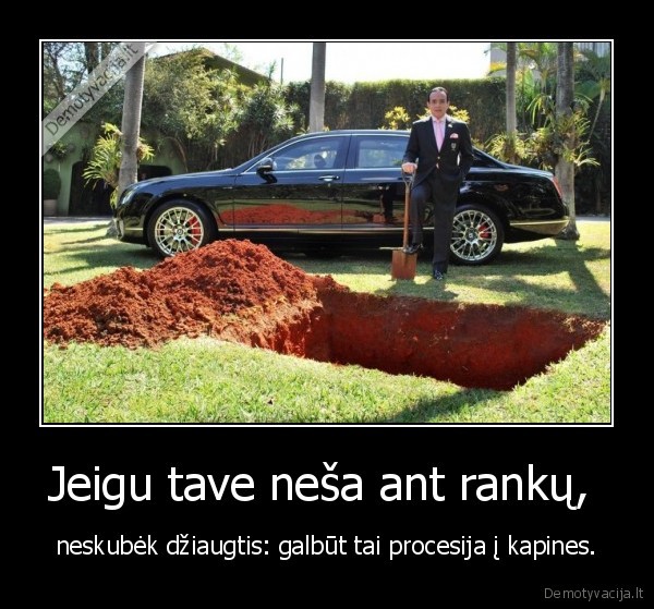 Jeigu tave neša ant rankų, 
