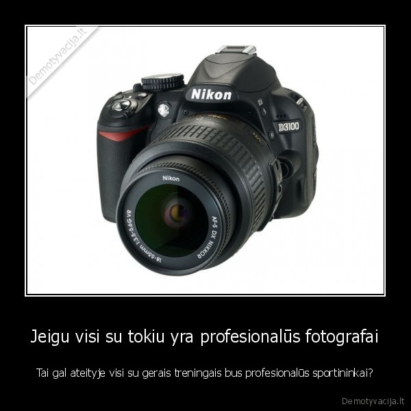 tipo, profesionalus, fotografas