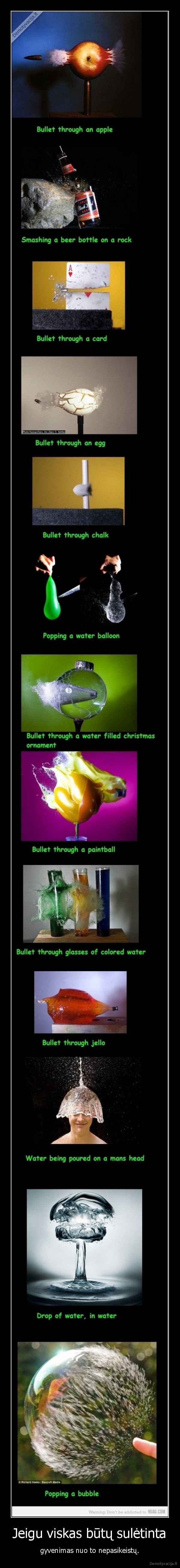 Jeigu viskas būtų sulėtinta