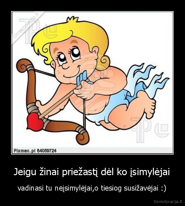 Jeigu žinai priežastį dėl ko įsimylėjai