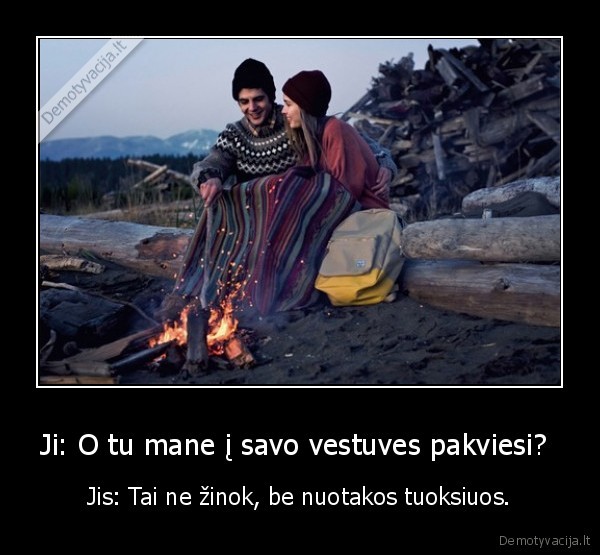 Ji: O tu mane į savo vestuves pakviesi? 