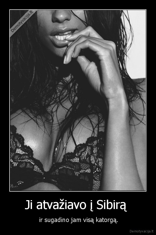 Ji atvažiavo į Sibirą 