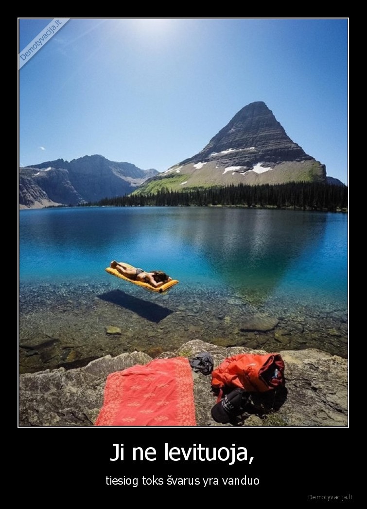 levitacija,svarus,vanduo,ezeras